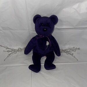 Ty 1997 Beanie baby Princess 👑 Diana 💎 limited edition genuine 🔥the Diana bear 🧸